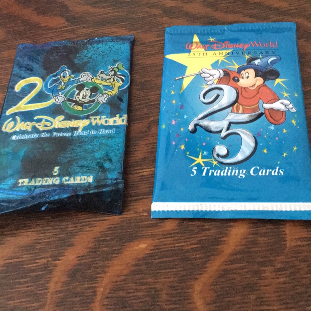 Disney 20and25 anniversary trading cards